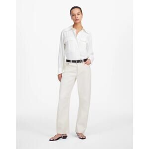 Madewell Darted Barrel-Leg Jeans Blue Sz 32